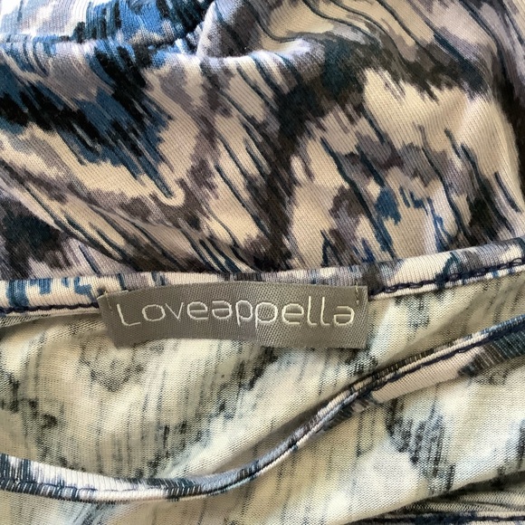 LOVEAPPELLA Spaghetti Strap Stretch Maxi Dress Women's Size S Wrap Front - Picture 7 of 7